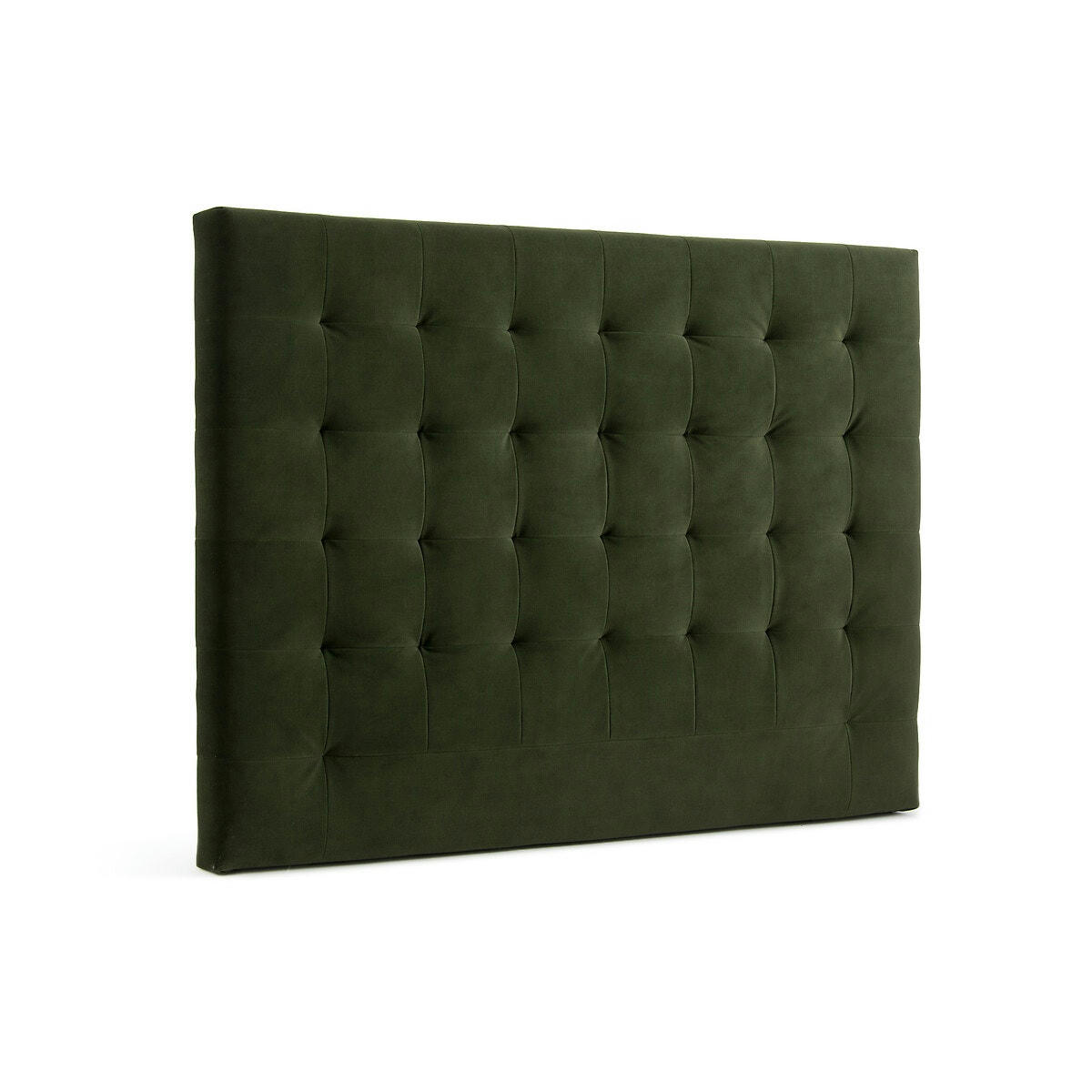 Tête de lit capitonnée velours H120cm, Selve