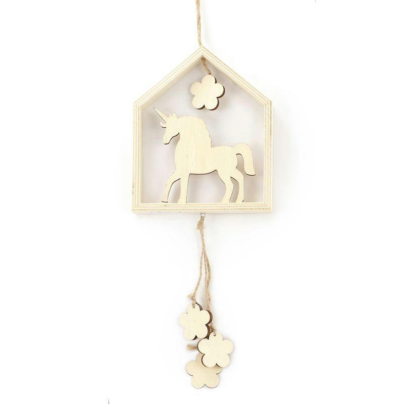 LICORNE - Cadre suspension licorne 14x12x2cm