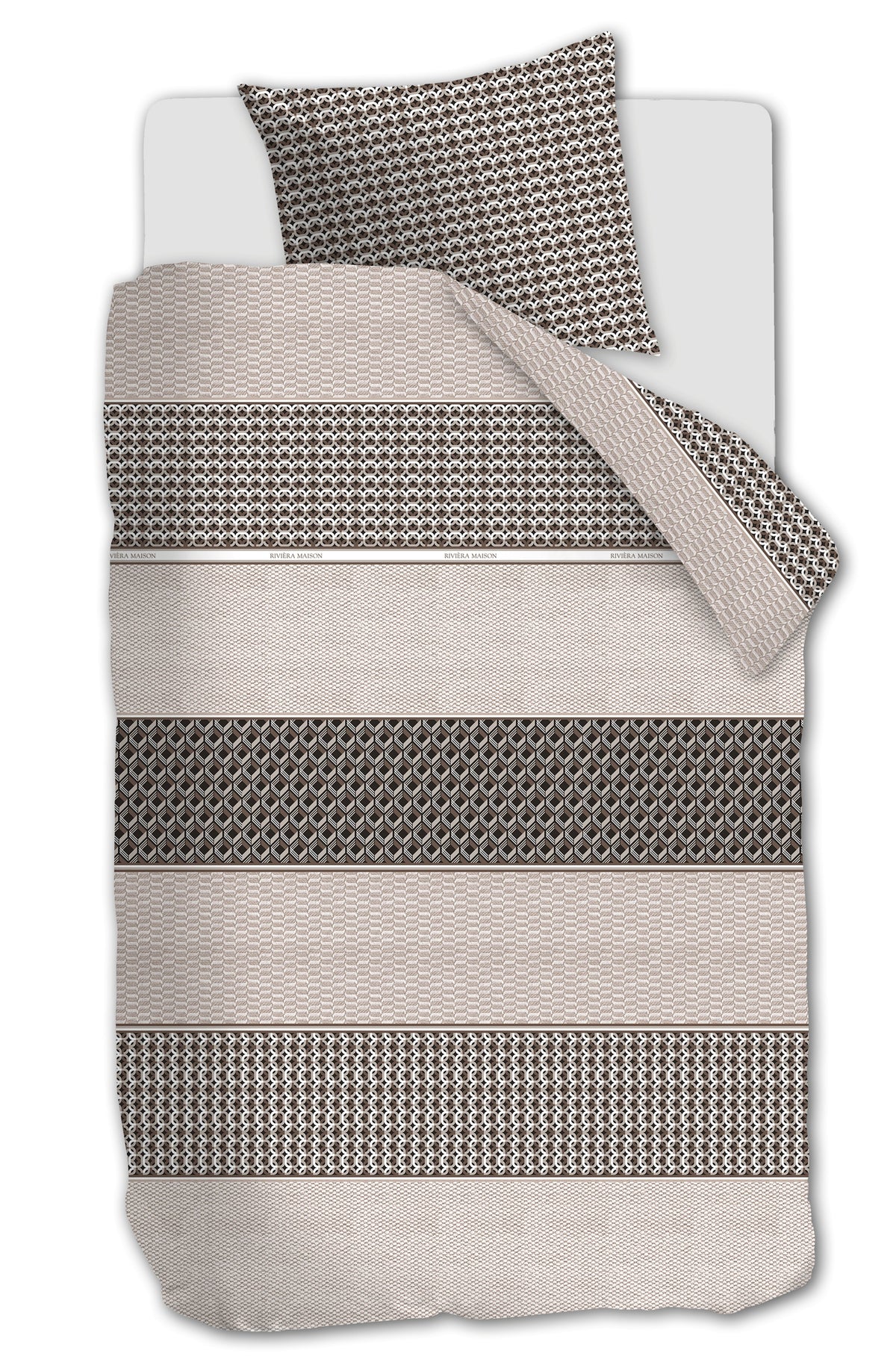 Rivièra Maison Lawrence - 140 x 200/220 cm - Bruin