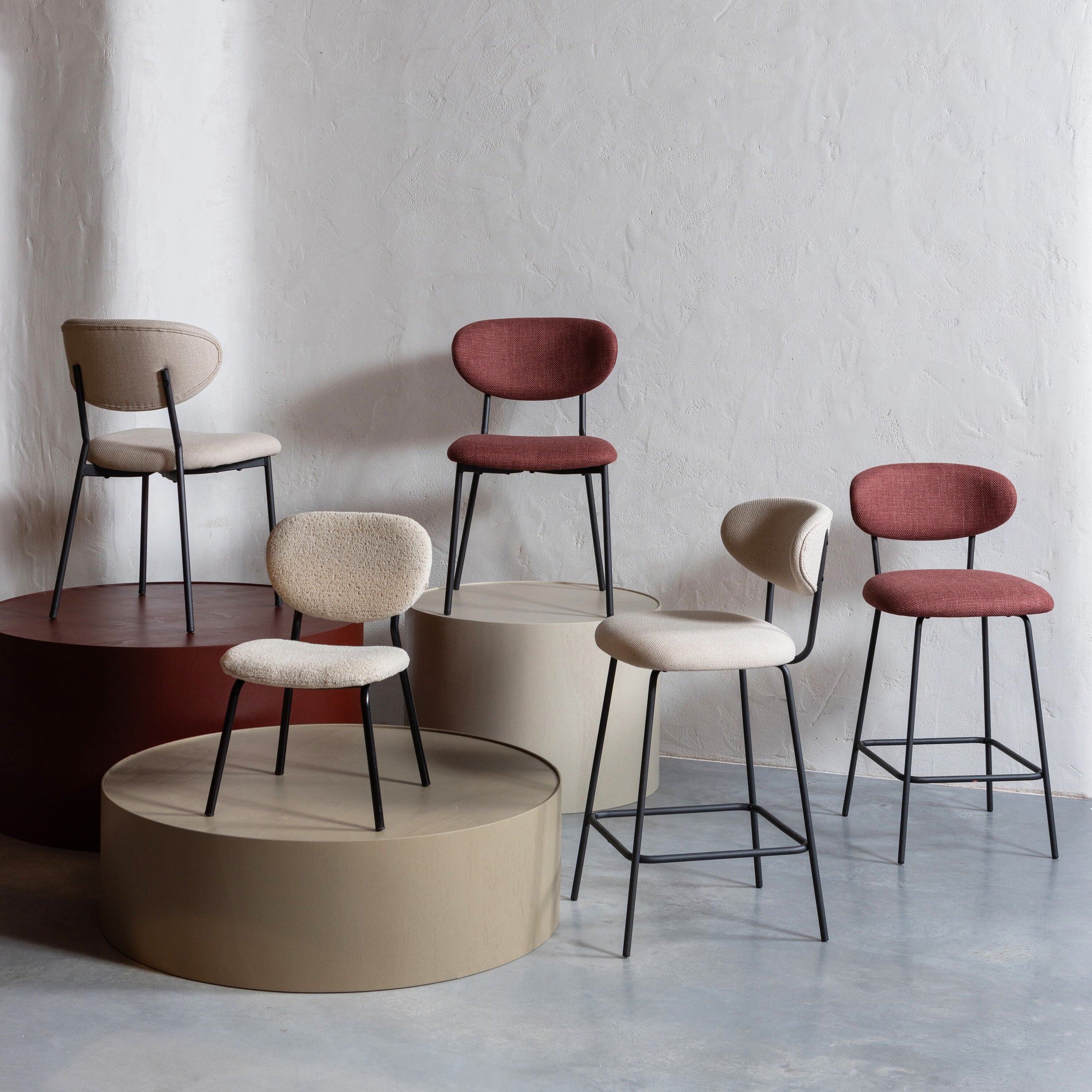 WOOOD Kjeld Barkruk H 66 cm - Naturel