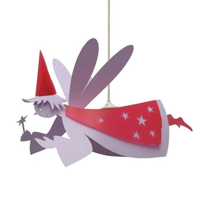 - Suspension enfants Fée Rose 55cm