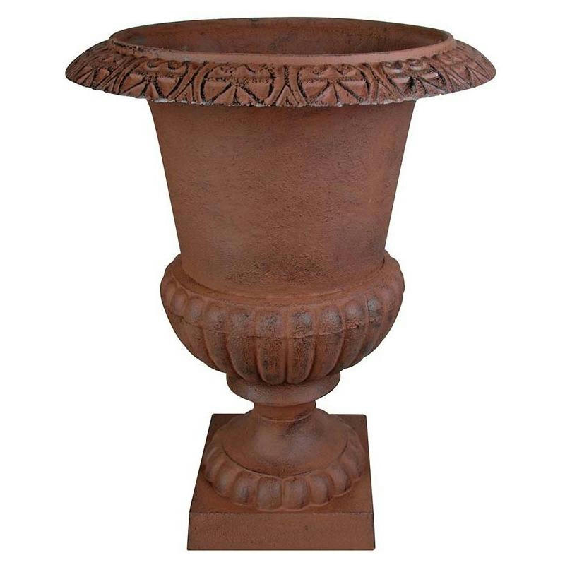 - Vase médicis en fonte hauteur 66 cm