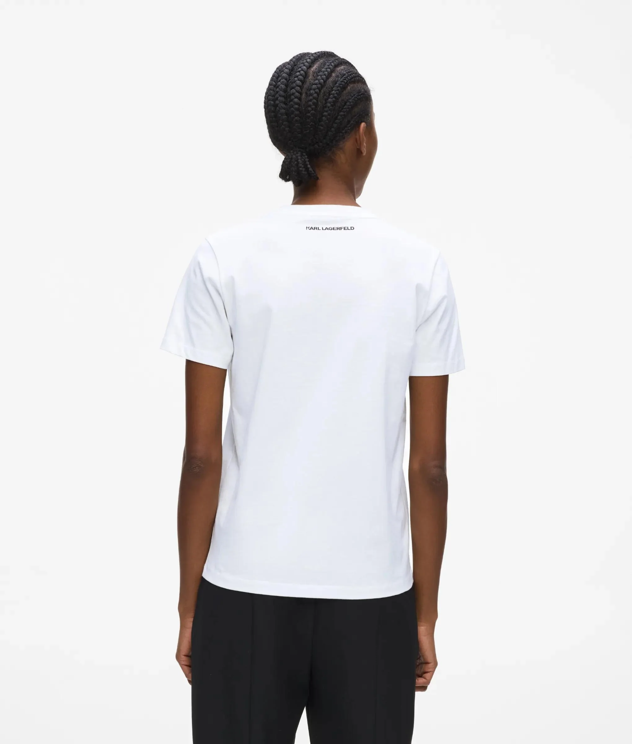T-shirt à portrait illustré