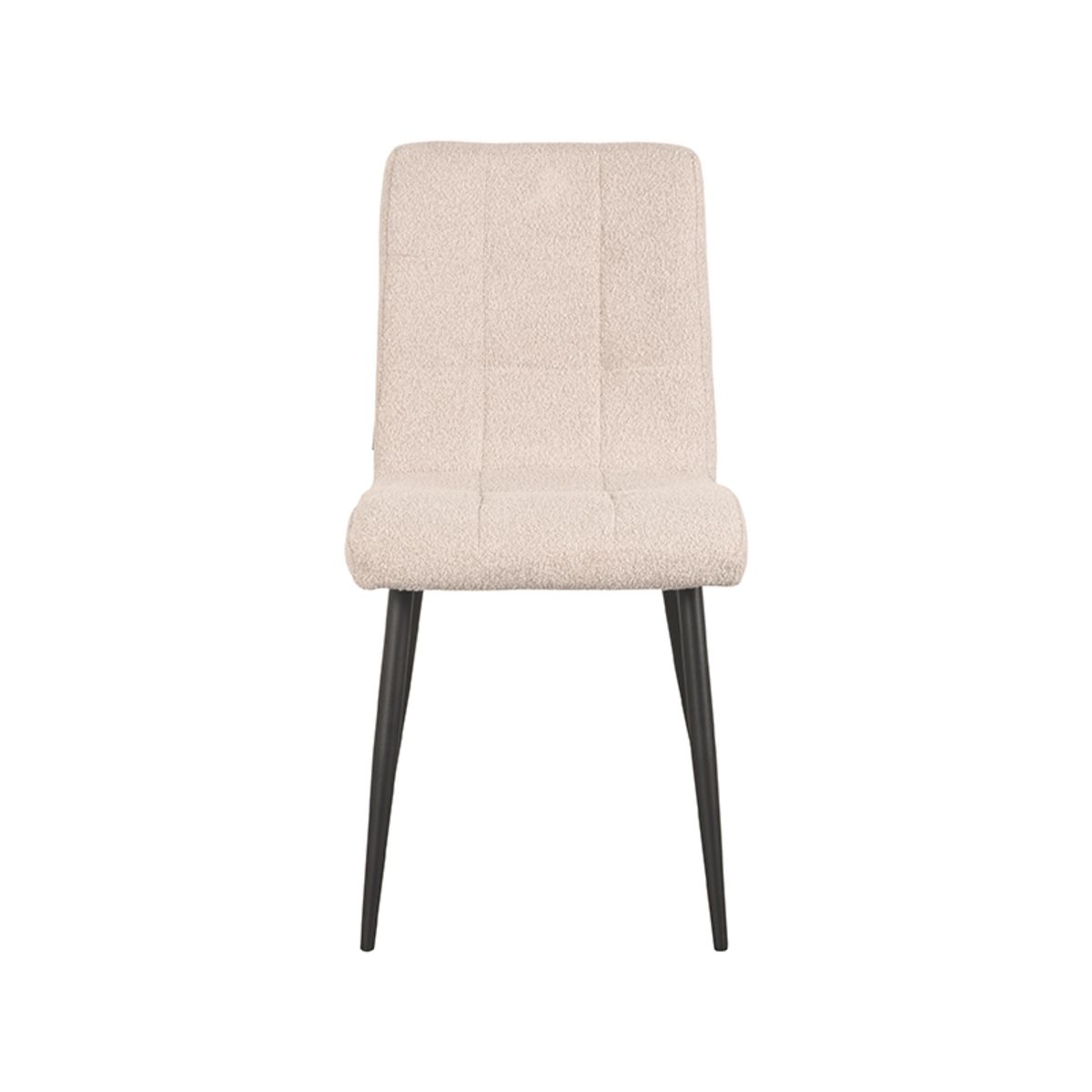 LABEL51 Eetkamerstoel Sam - Naturel - Zithoogte 46cm - Set van 2