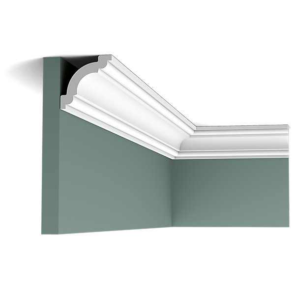 CX124F Flexible Corniche plafond Orac Decor - 5x5x200cm (h x p x L) - moulure dé