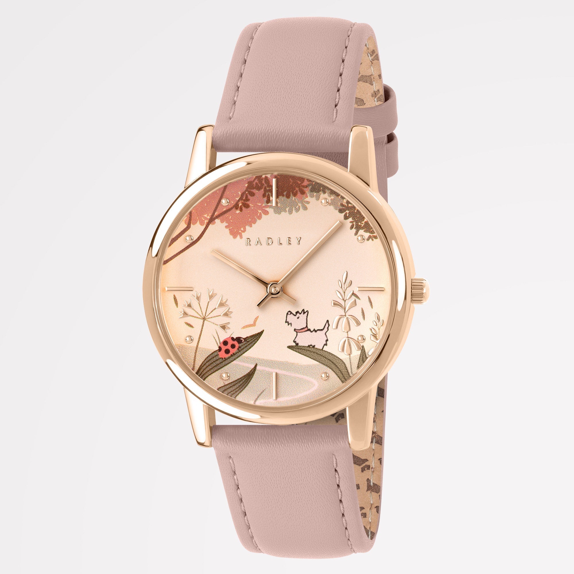 Ladybird Lane - Leather Strap Watch