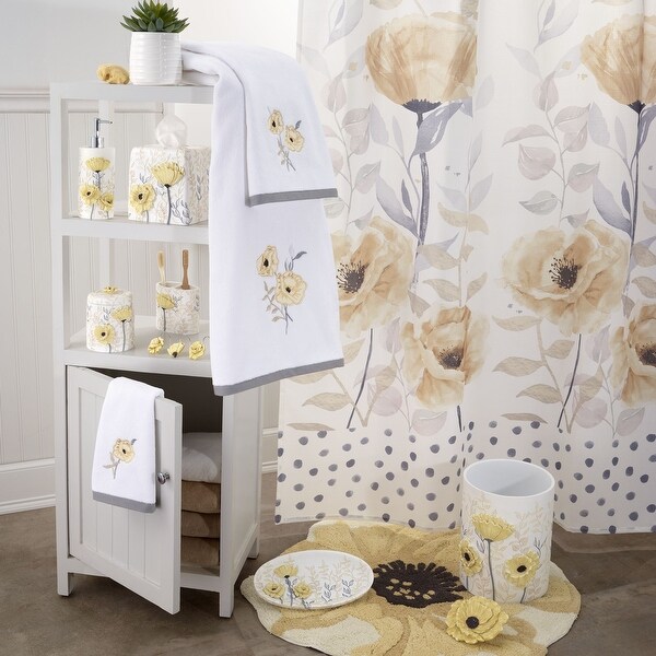 Avanti Marielle 3 Pc Bath Accessory Set - Yellow
