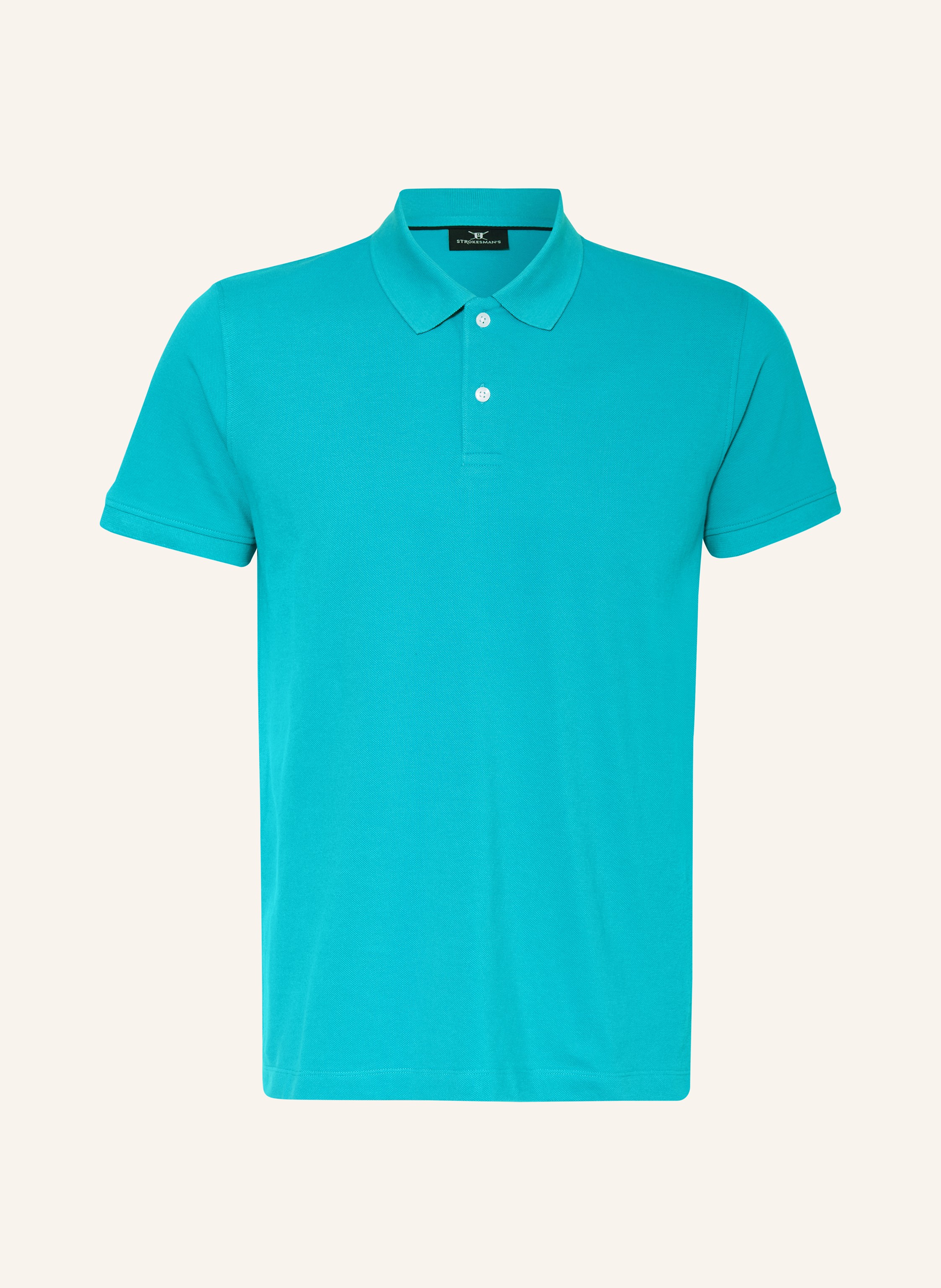 STROKESMAN'S Piqué-Poloshirt