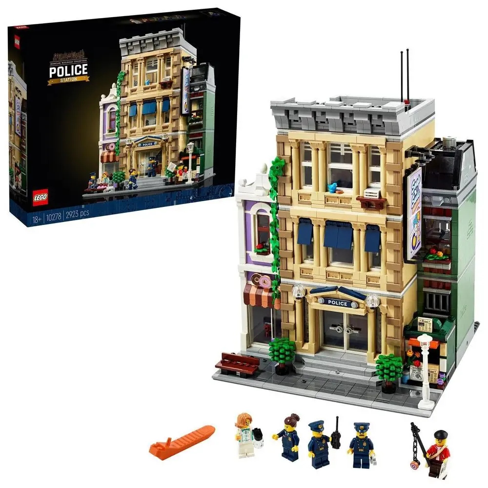 Klocki LEGO Icons Zestaw Posterunek Policji 10278