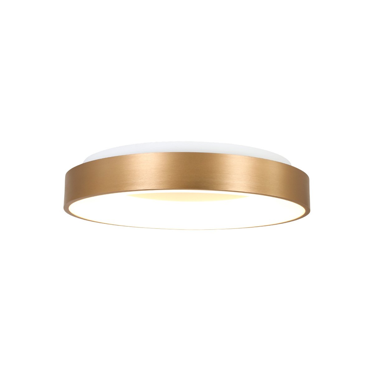 Steinhauer plafondlamp Ringlede - 1 lichts - 38x 9 cm - goud