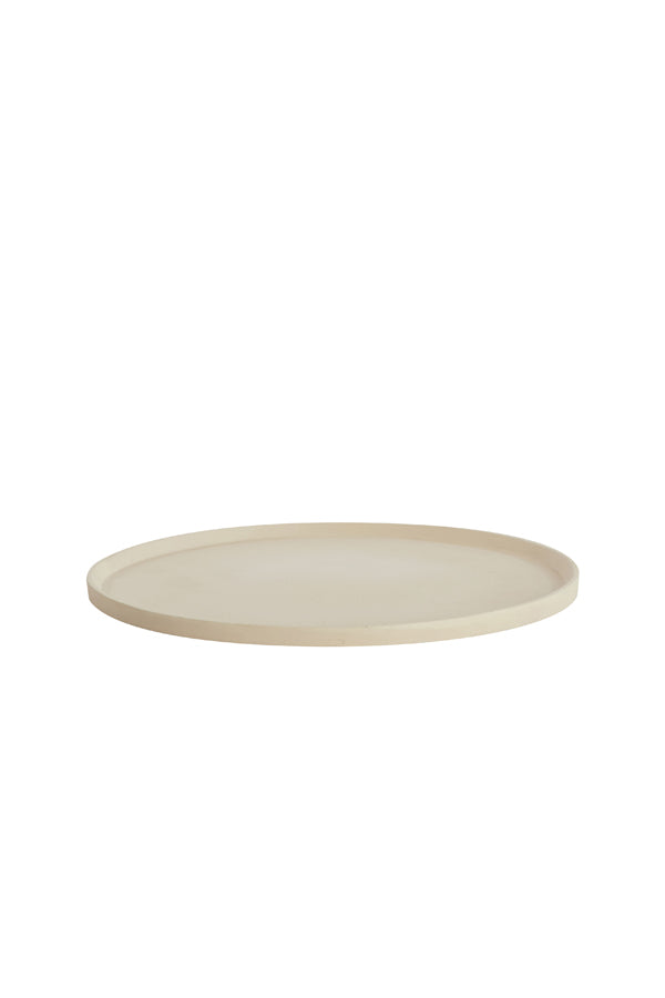 Light & Living schaal MAES - Ø30x1.5cm - wit
