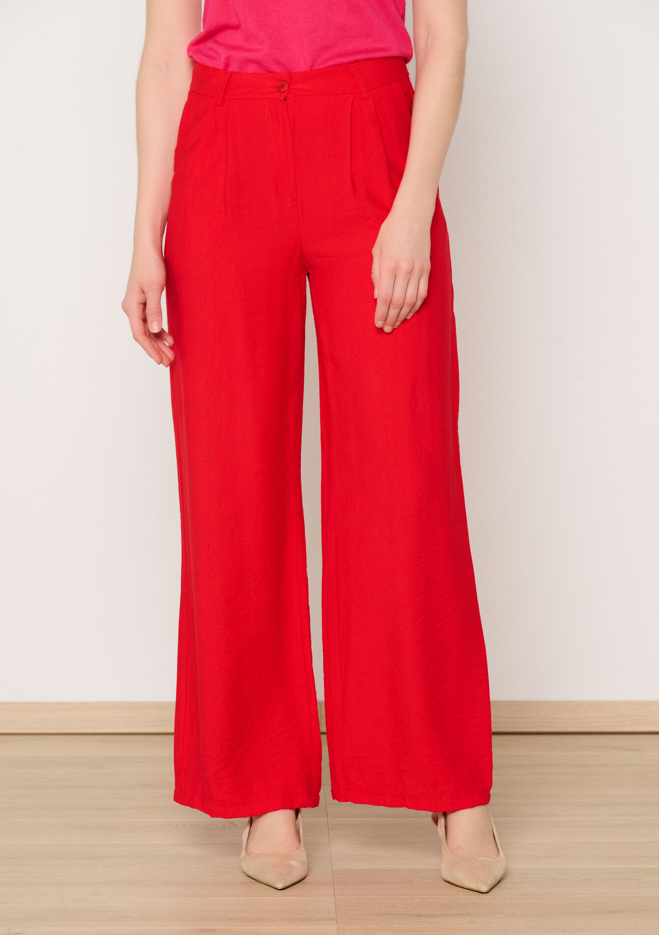 Vloeiende geklede broek