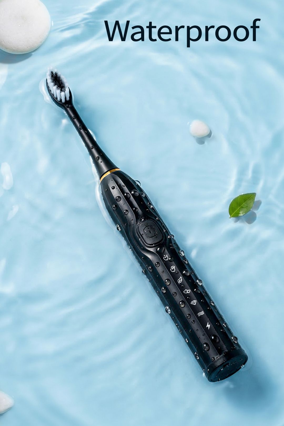 SHEONLY Electric Toothbrush with 4 Brush Heads