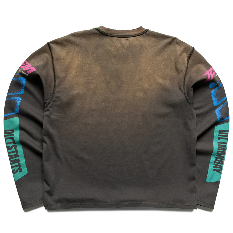 Diet Starts Monday Winners L/S Tee - Vintage Black