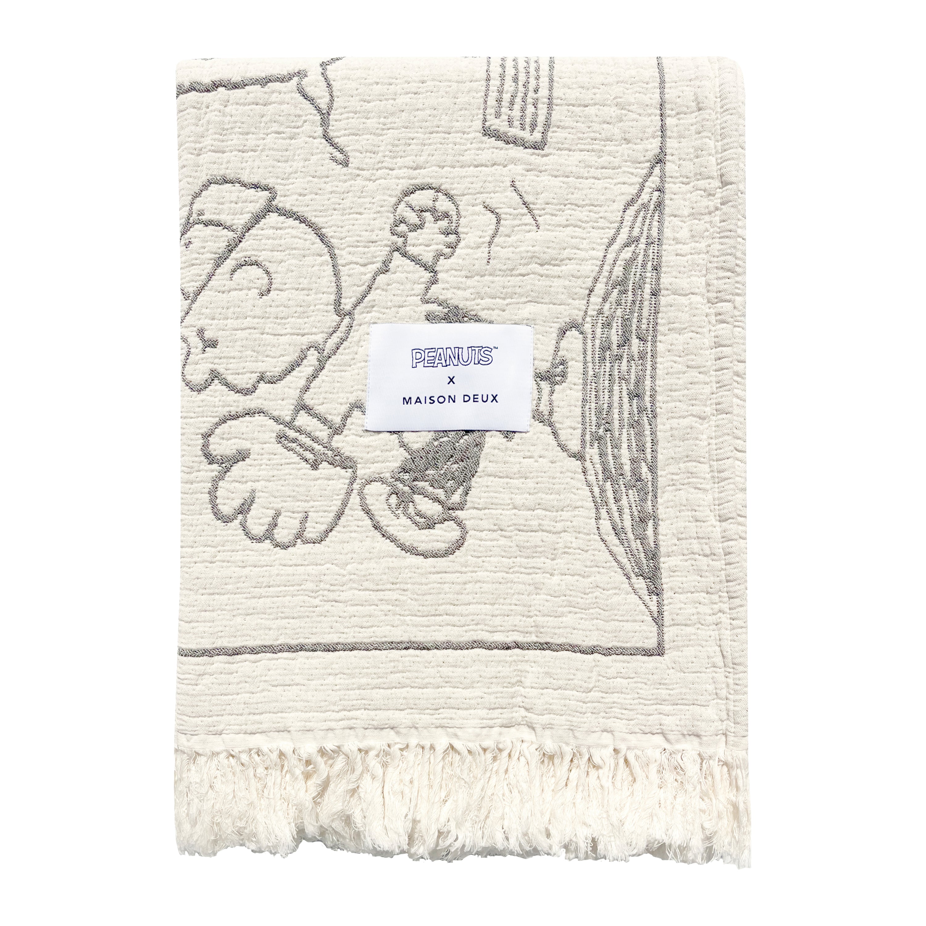 Maison Deux Peanuts Plaid - Baseball