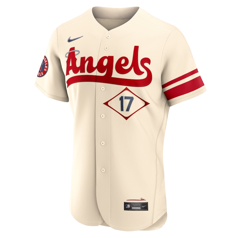 Shohei Ohtani Los Angeles Angels Nike 2022 City Connect Authentic Player Jersey - Cream
