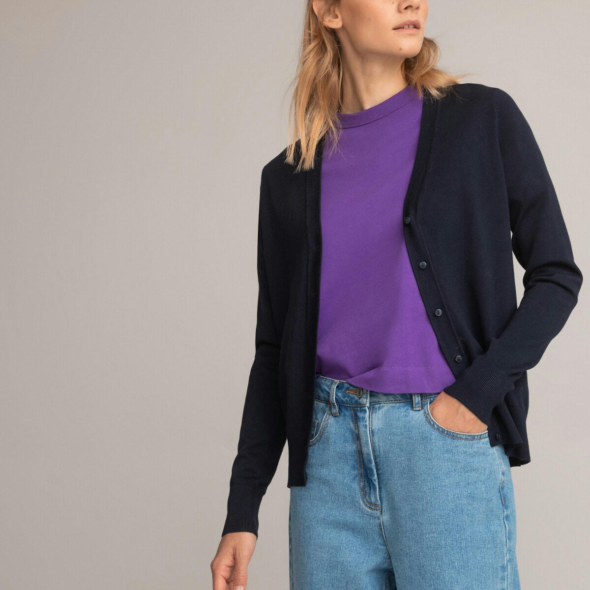 Gilet basique col V
