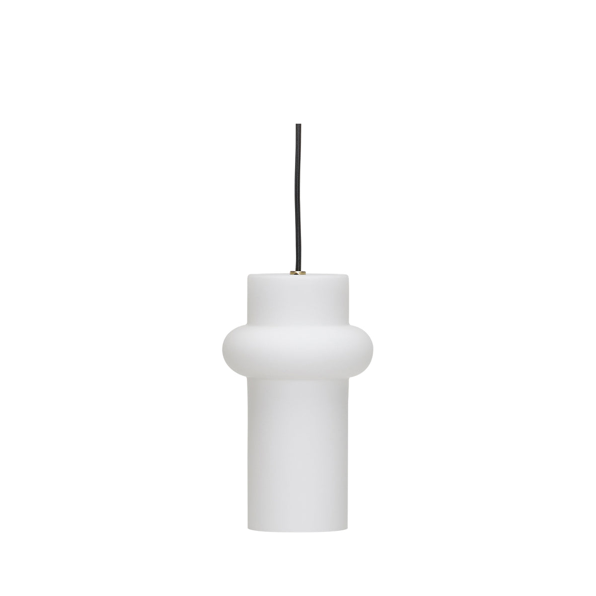 Hübsch hanglamp Pilule - glas/ijzer - ø15xh25cm