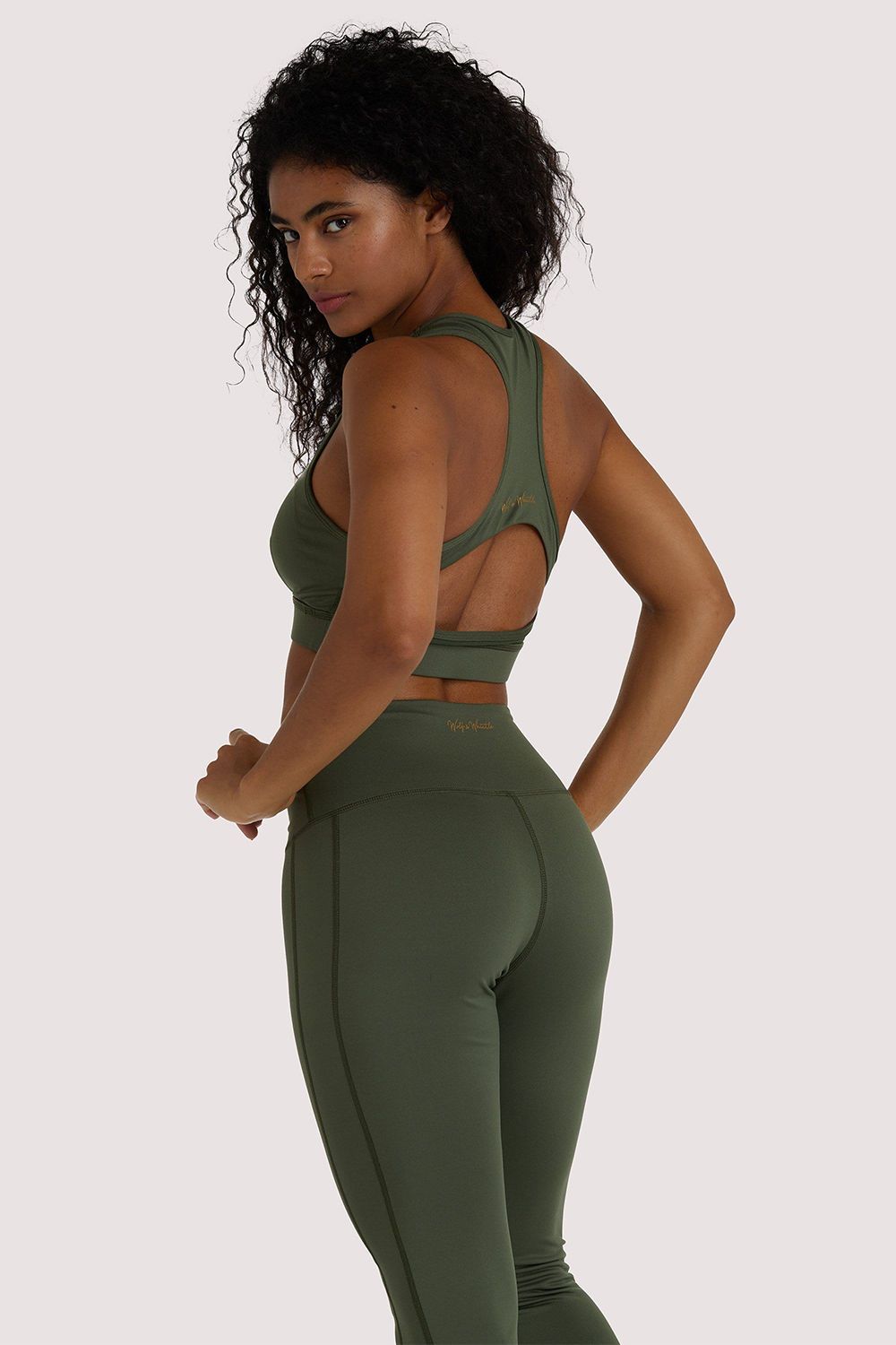 Wolf & Whistle Dusty Olive Racer Back 'Bra'