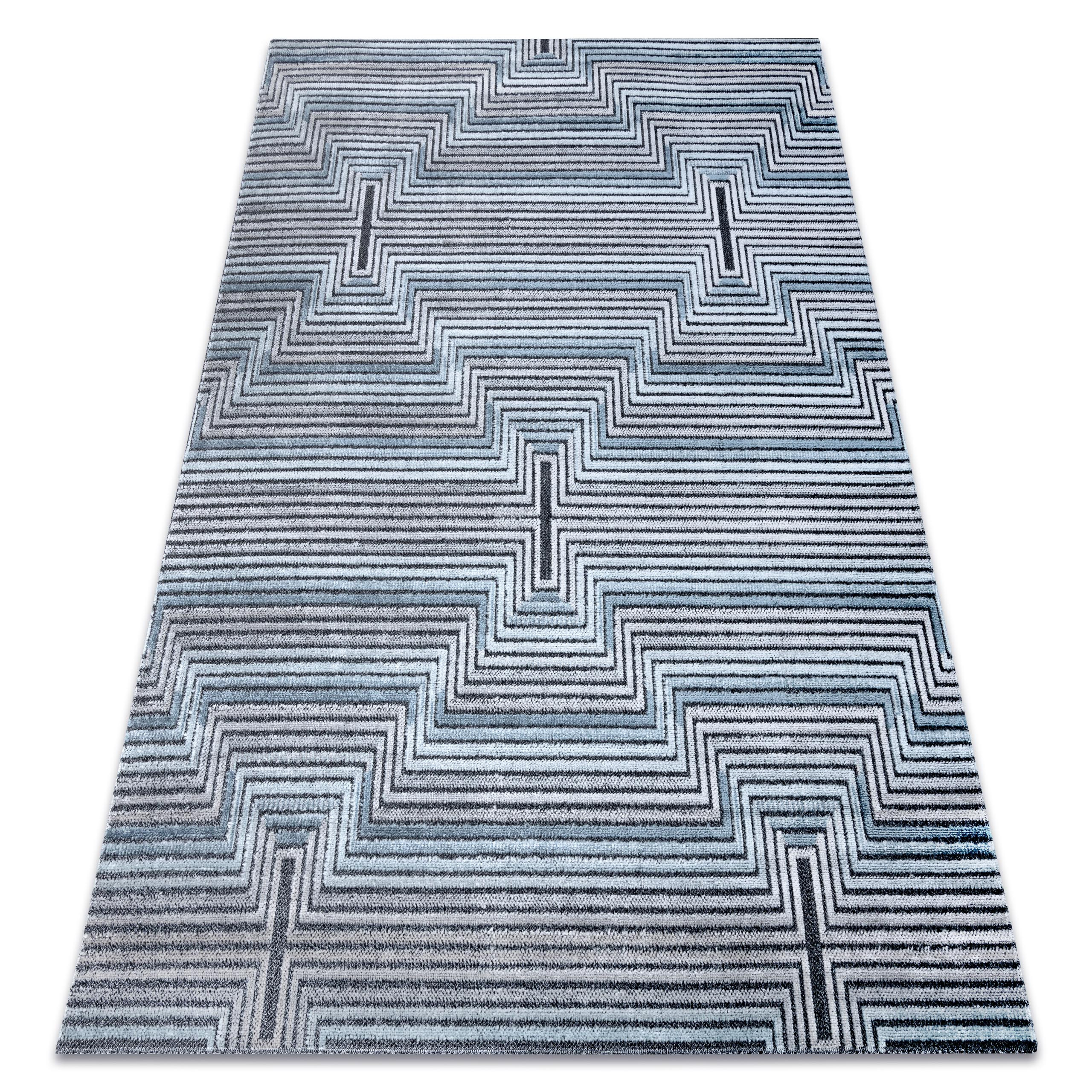Dywan Strukturalny SIERRA G5018 Płasko tkany, dwa poziomy runa 160x220 cm