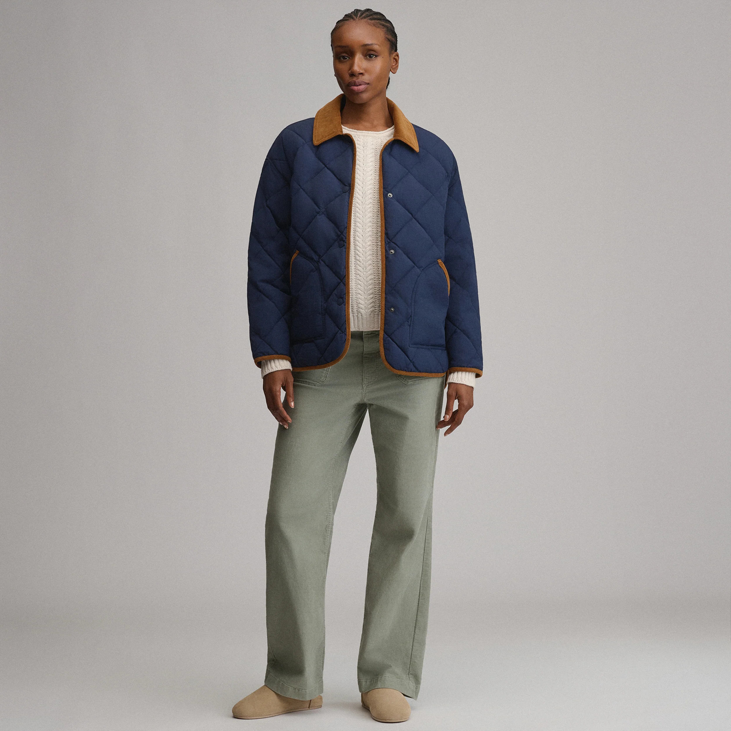 Women's Insulated Long Barn Coat