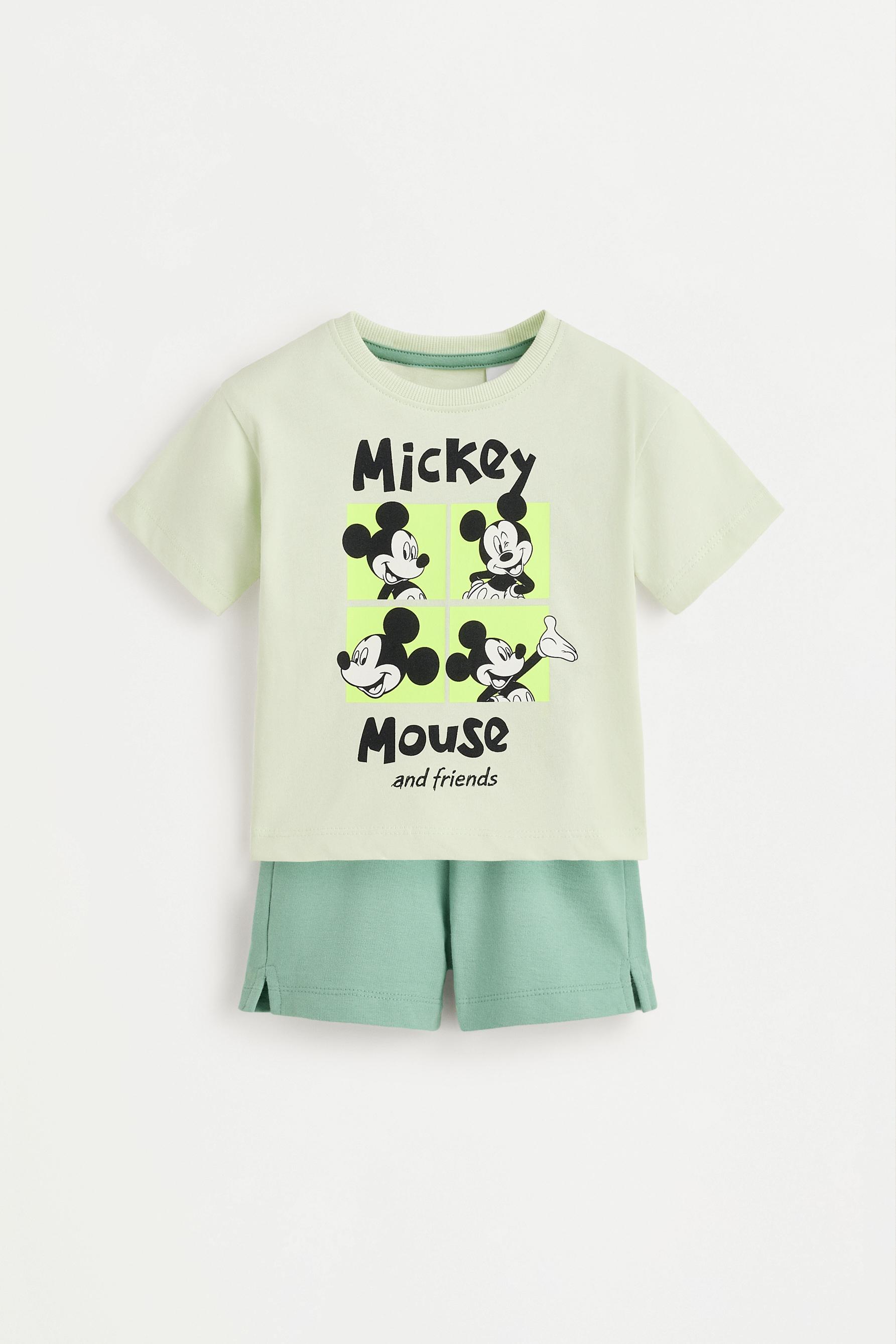 Conjunto Mickey Mouse ©Disney camiseta y bermuda