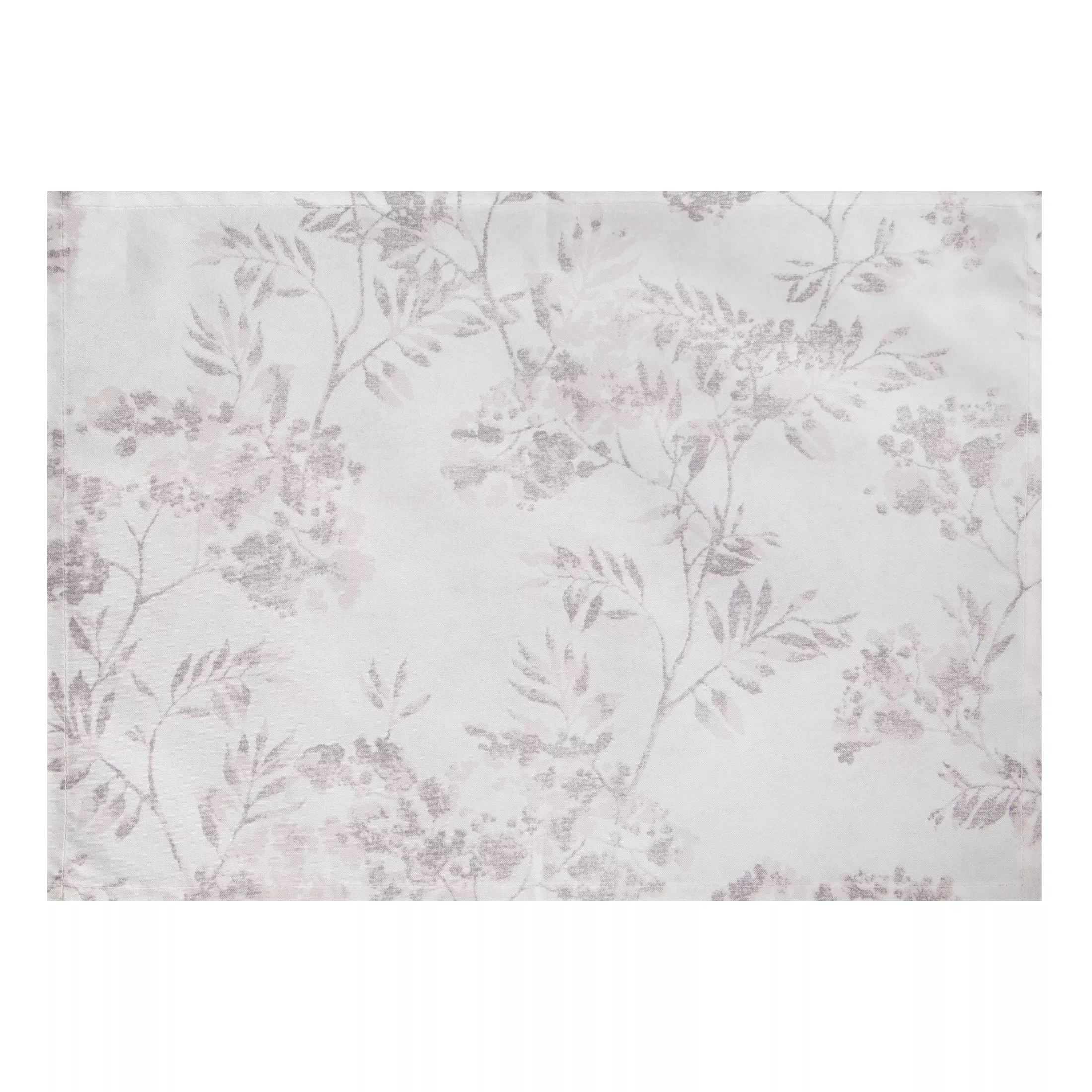Komplet podkładek 4 szt kremowo, beżowy 30x40 cm wodoodporny GARDEN na taras oraz balkon z motywem roślinnym