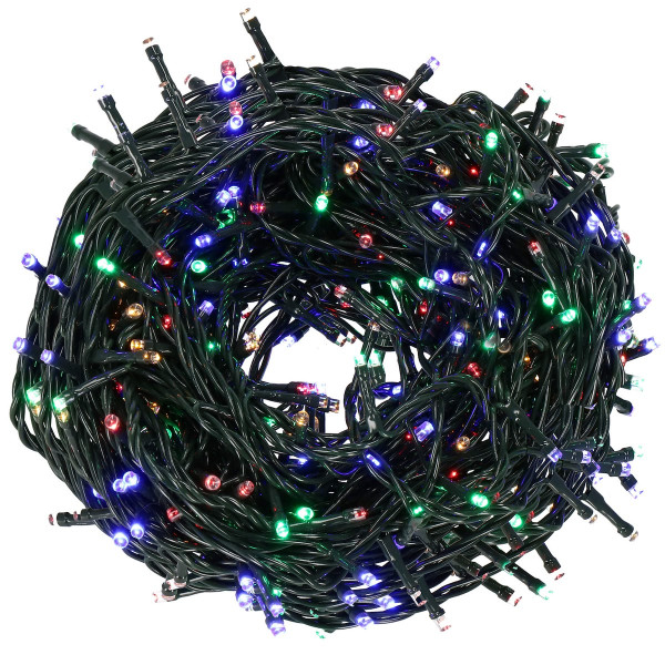 Lampki choinkowe 500 Led multikolor 41,5 m oświetlenie IP44