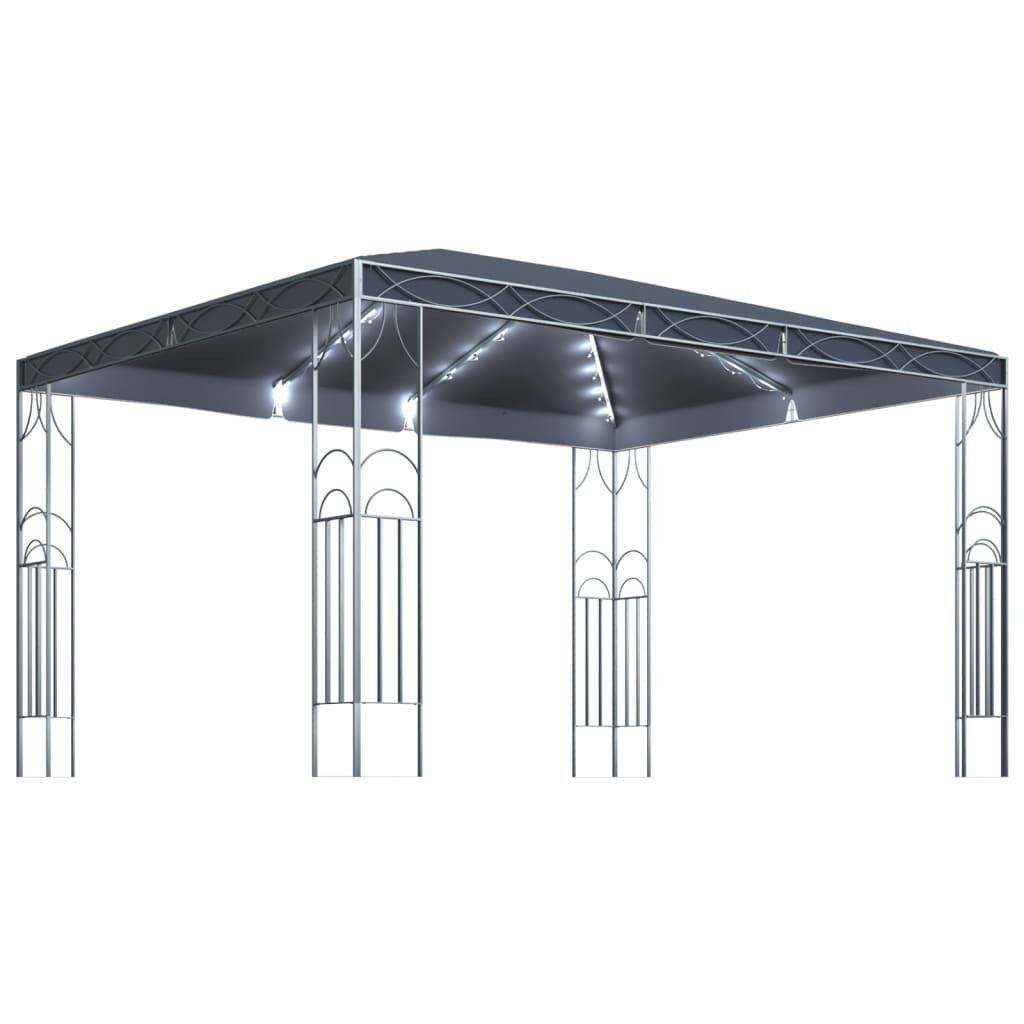 Altana Antracyt 400 x 300 cm Tkanina vidaXL