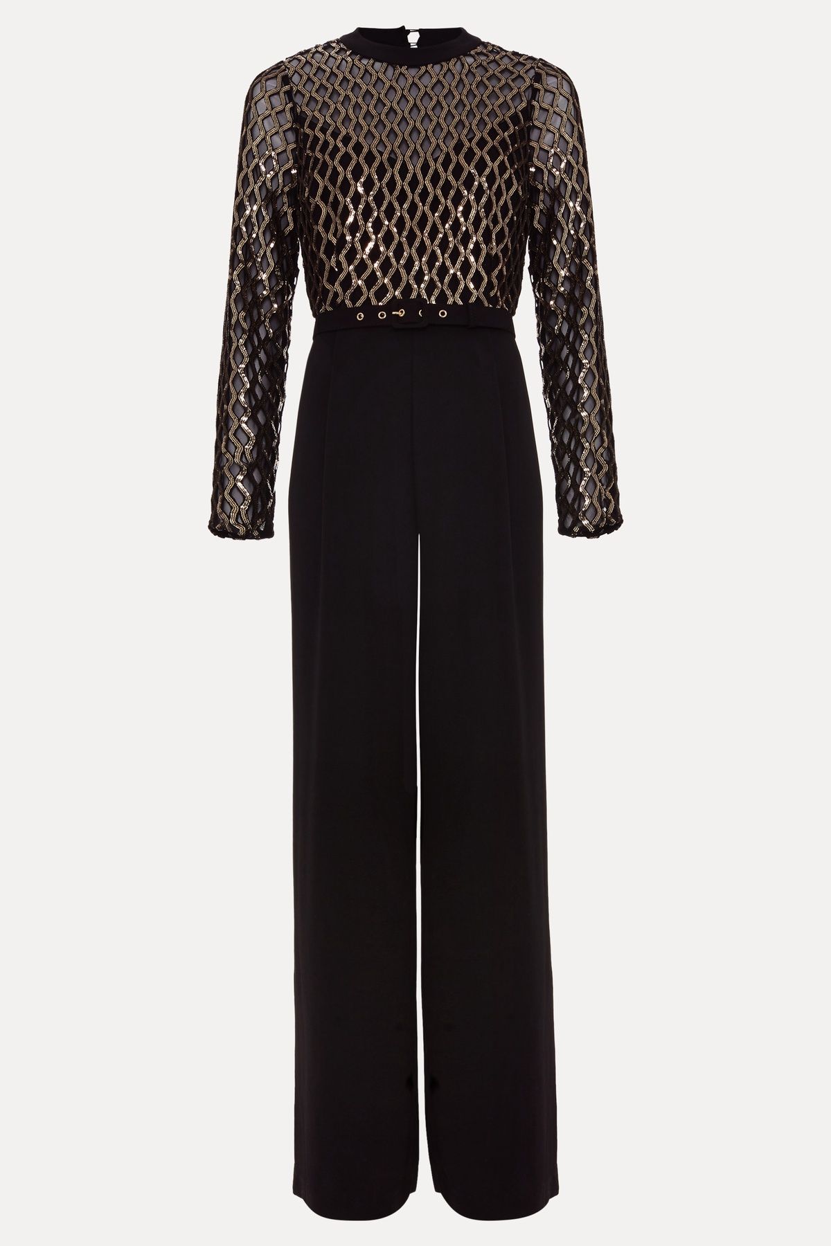Phase Eight Amelia Sequin Bodice Jumpsuit