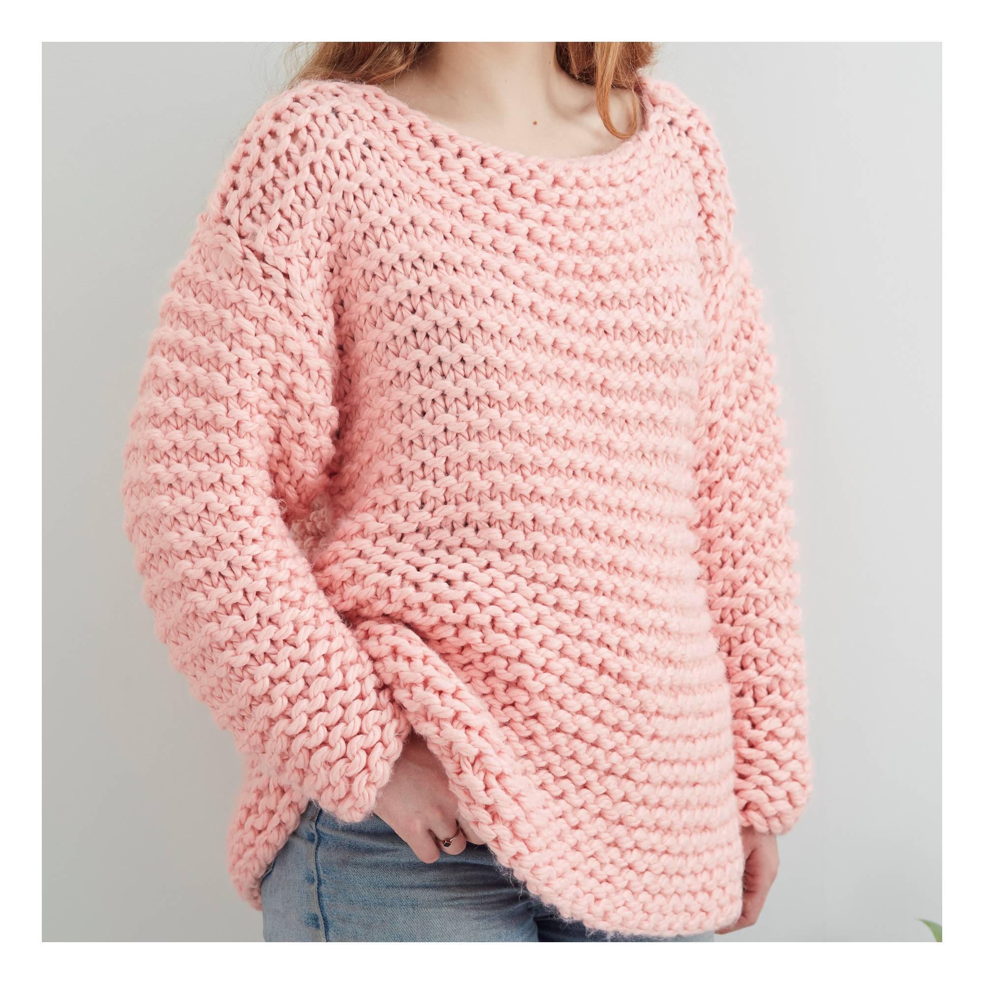 Knitcraft Hug It Out Chunky Jumper Digital Pattern 0043