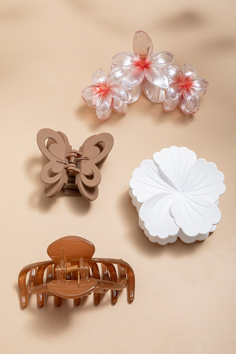 Mary Tropical Hair Claw Set