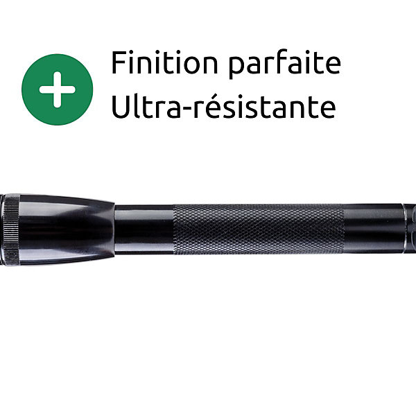Mini Maglite Pro Lampe torche LED 2x piles AA - Noir