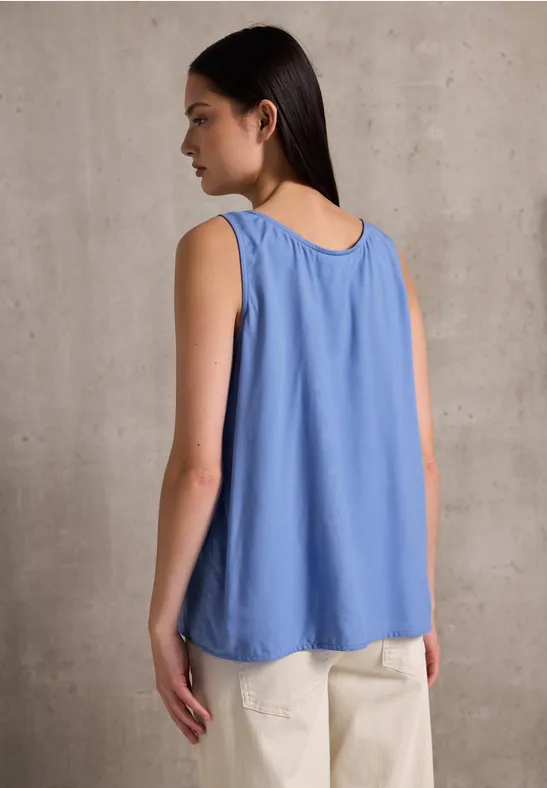 Blusentop mit Knotendetail