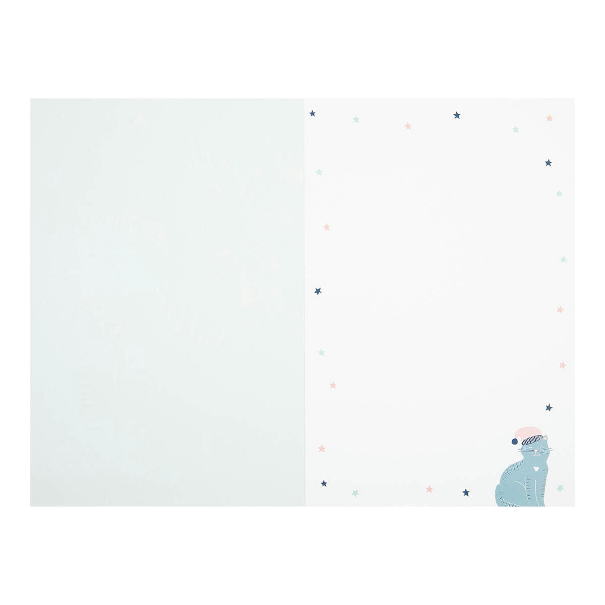 - Carte De Vœux Céleste Chat