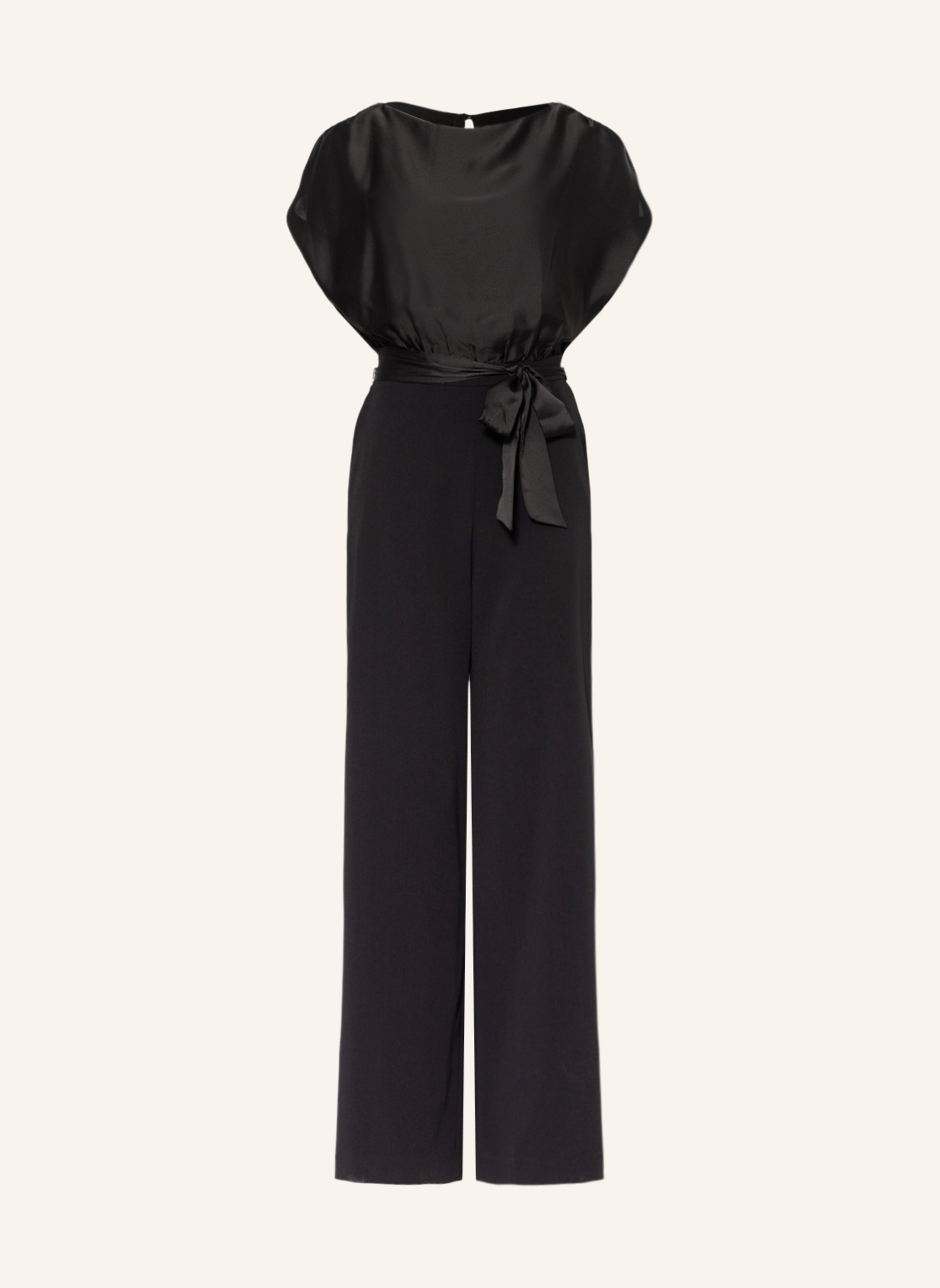 SWING Jumpsuit im Materialmix