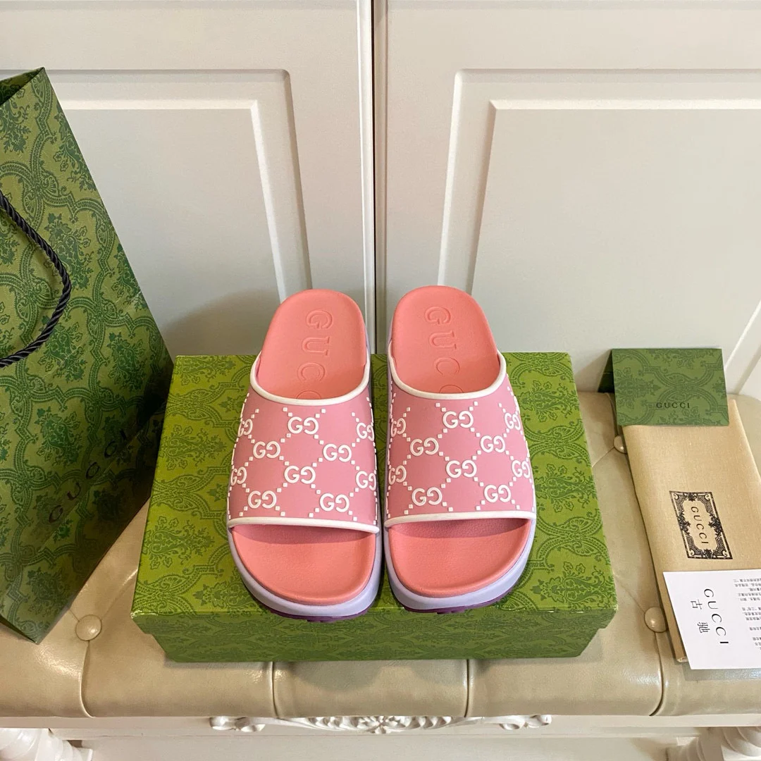Gucci Platform Sandals Slide Sandal