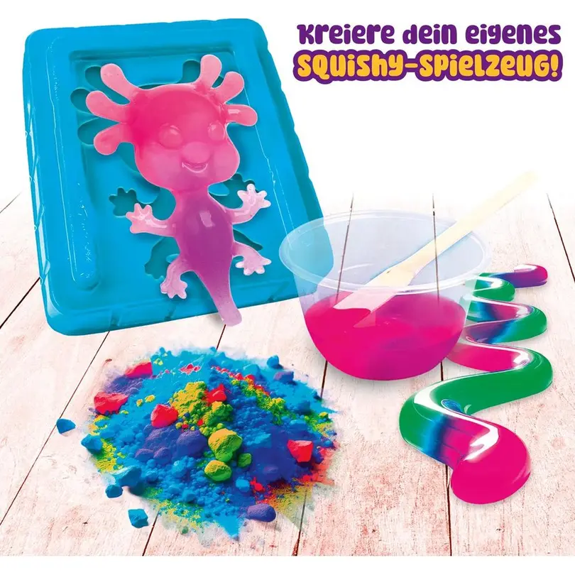 Bausatz Squish Axolotl DIY