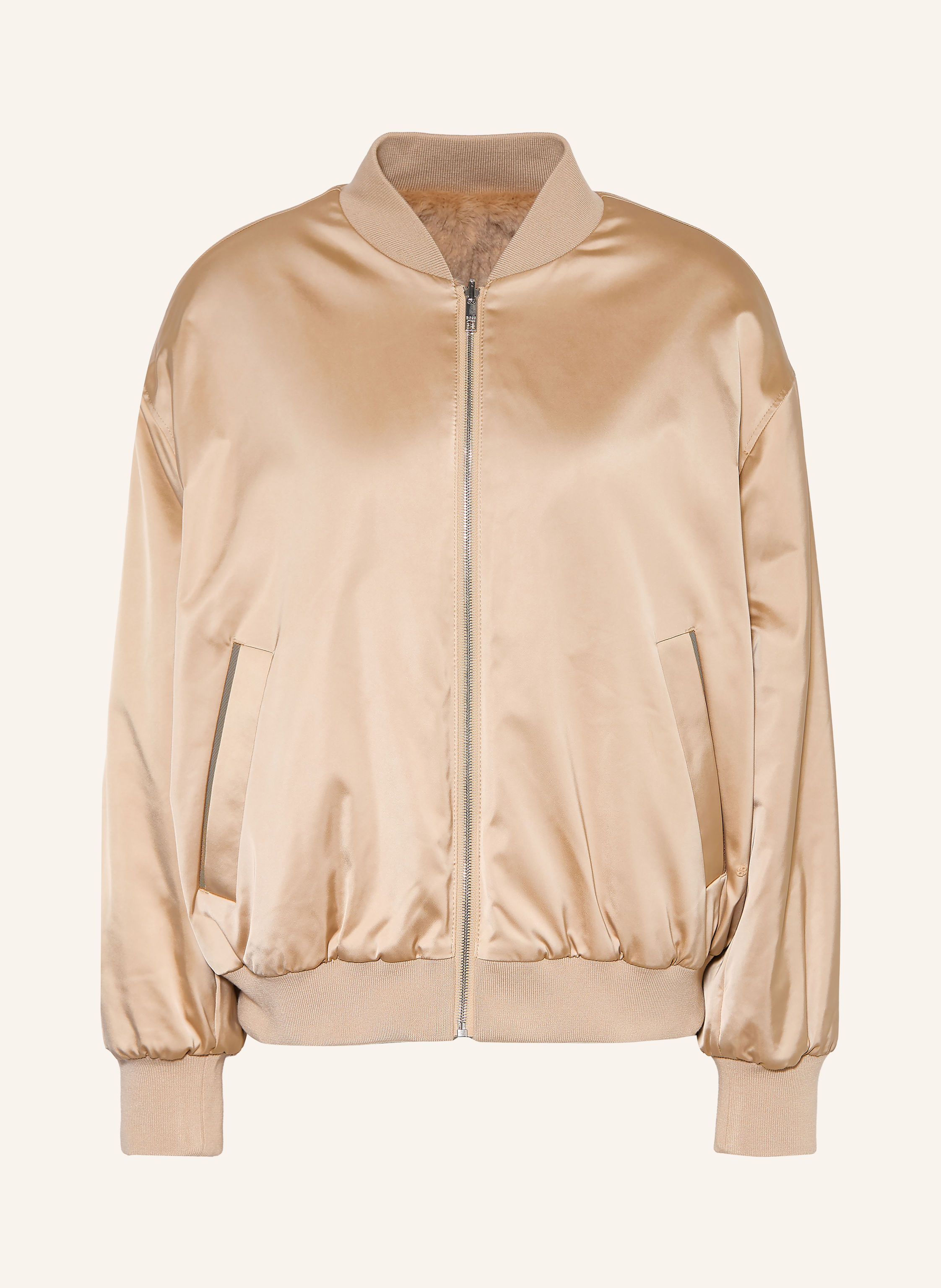 BOSS Satinblouson PETISA zum Wenden