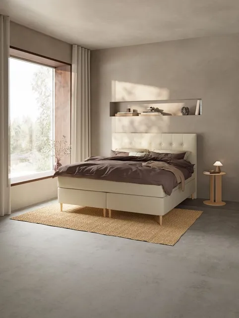 Sengegavl 180x124cm NISA sand-91