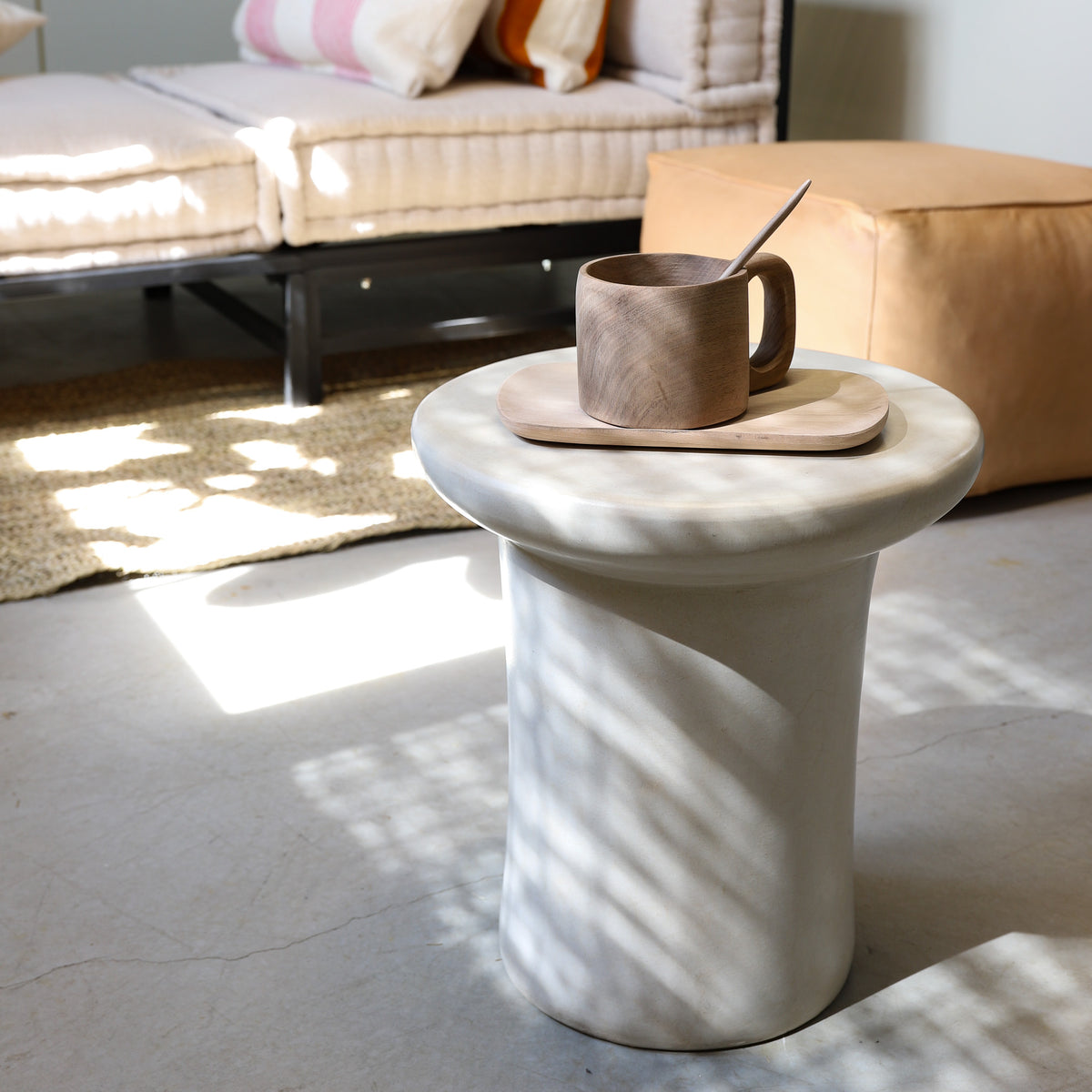 Household Hardware - Tafel - Champignon - Tadelakt