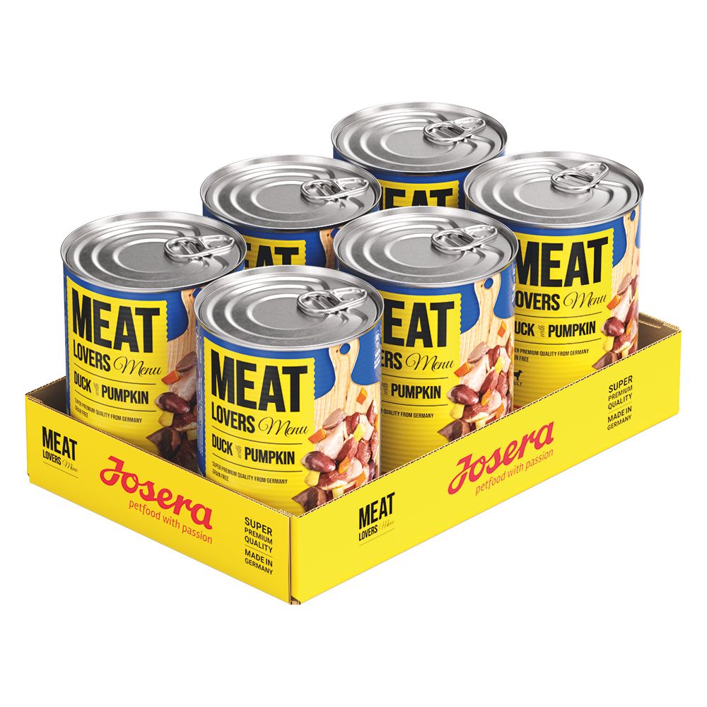 Josera Meat Lovers Menu Saver Pack 12 x 400g