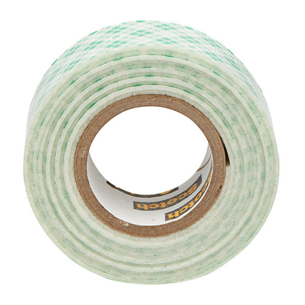 Double face intérieur 3M 19 mm x 1.5 m blanc, 7 kg