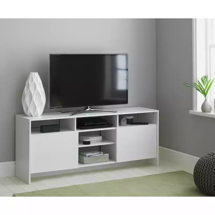 Habitat Turin 2 Door Extra Large TV Unit - Natural