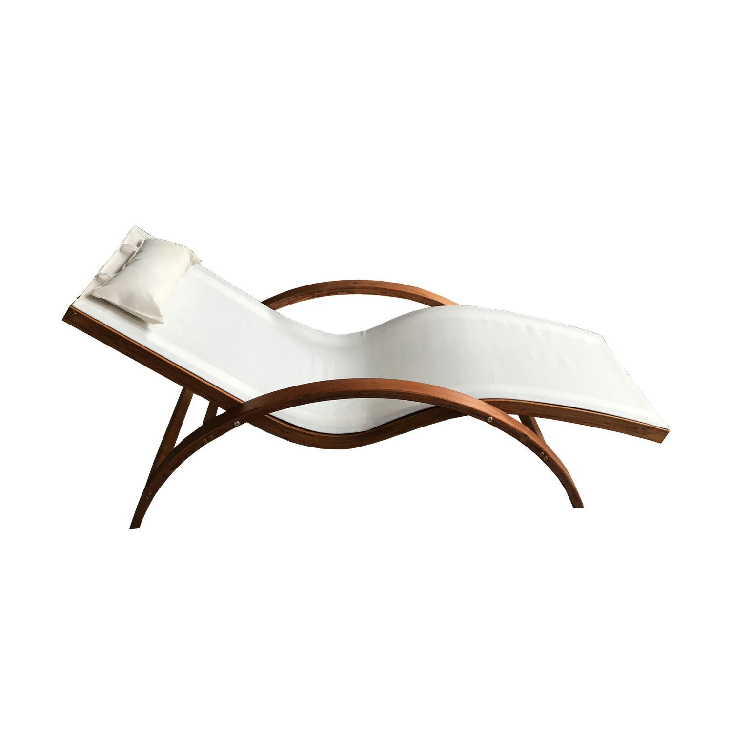 HAVANA - Transat en bois beige