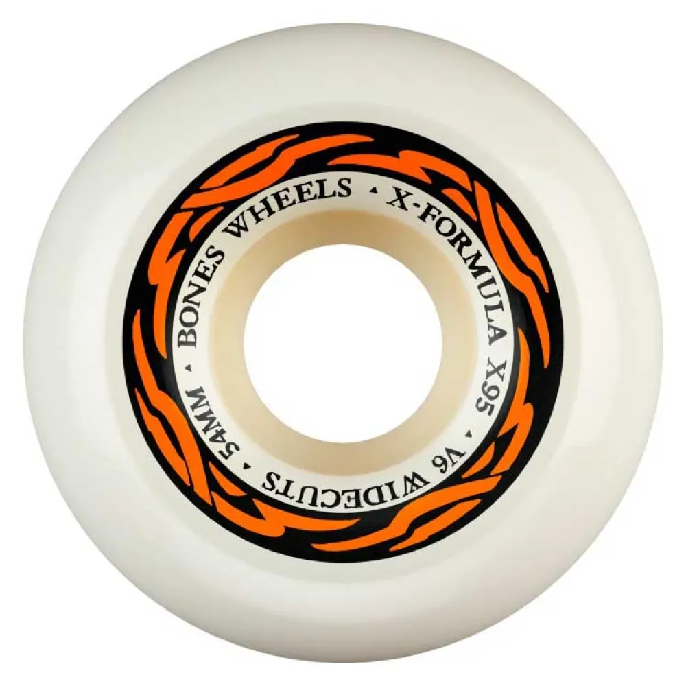Bones X-formula v6 widecuts skateboard wheels 4 units