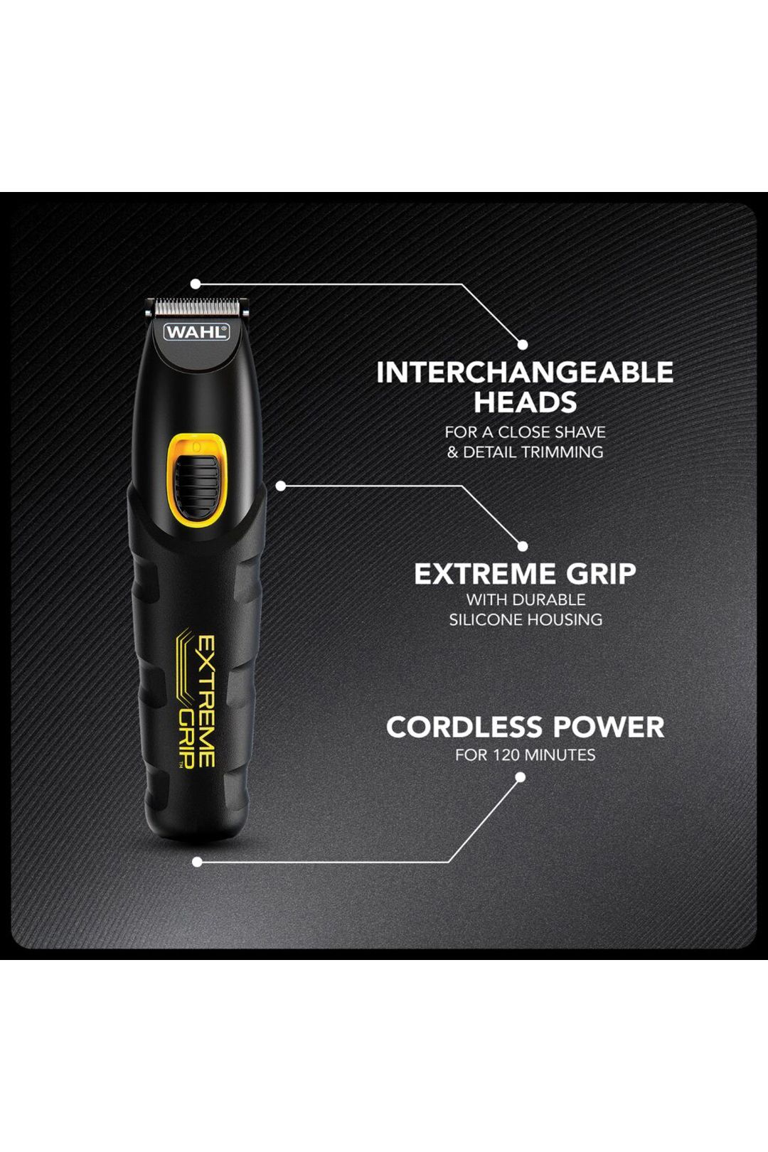 Wahl Extreme Grip Multigroomer Kit 7 in 1