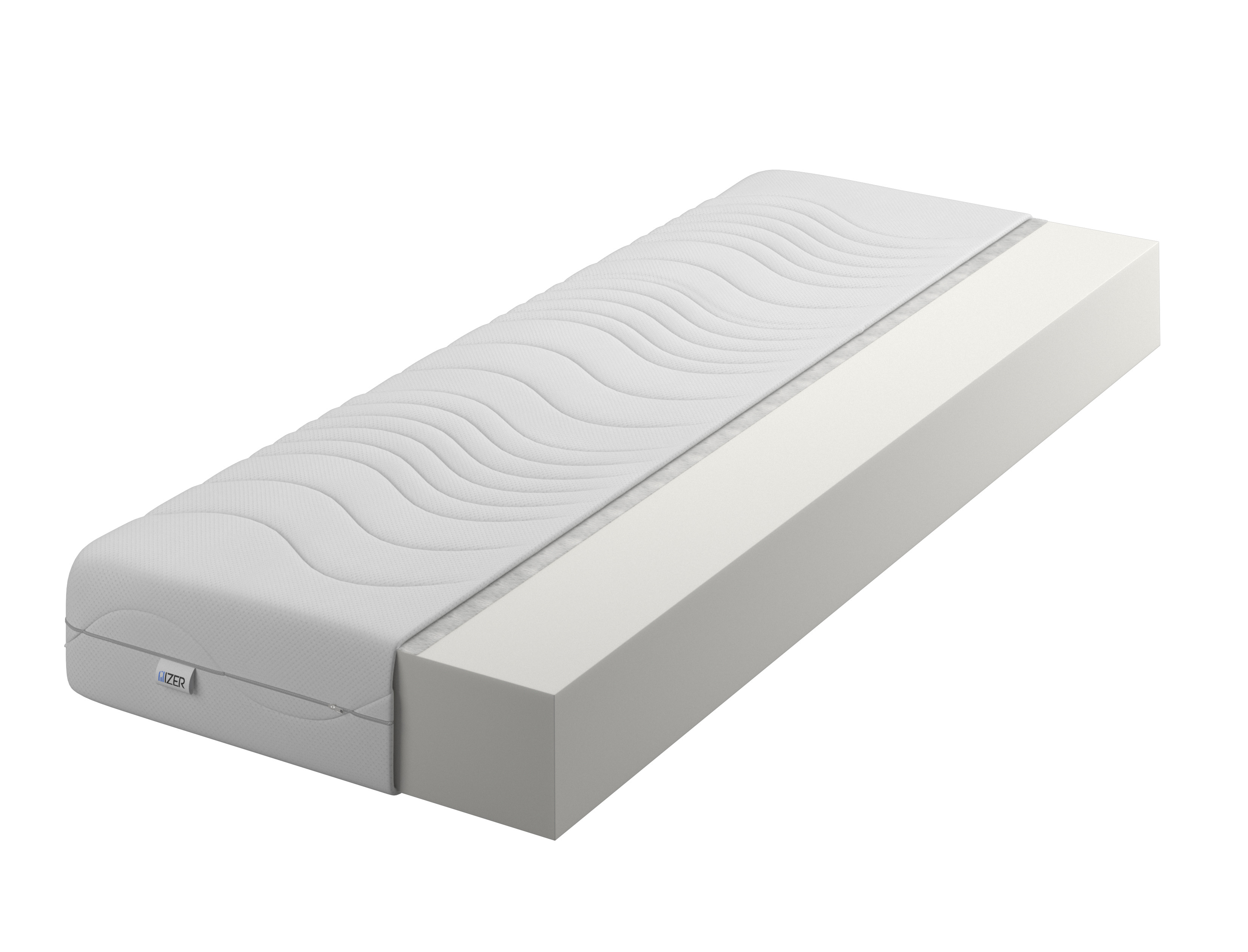 Materac piankowy80x190 10cm Comfort| Dwustronny H3 - średni