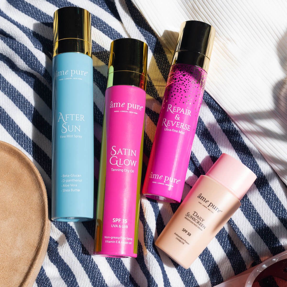 âme pure ULTIMATE SUN KIT - Complete SPF Protection & Summer Glow Set