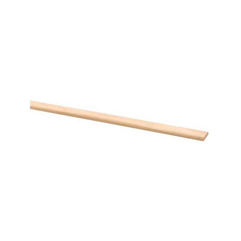 Moulure plate en marupa clair 270 x 1,9 x 0,4 cm